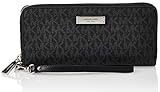 Michael Kors Jet Set Signature Travel Wristlet, Black