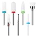 GeekerChip 7 Pcs Embout ponceuse ongles ceramique,Céramique forets à ongles Set,Embouts Ponceuse à Ongles,Foret à Ongle Embouts Set pour Manucure Pédicure Accueil Utiliser.