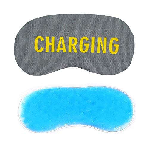 Image of Jenna Cute Gel Sleeping Eye Shade Mask Cover for Insomnia, Meditation, Puffy Eyes and Dark Circles Blue