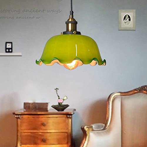 Droplight vintage style industriel vert pour restaurant - 6