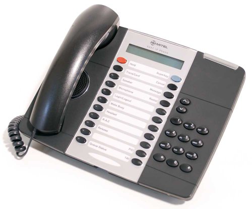 Teléfono Mitel 5207 IP Phone gris miniatura 1