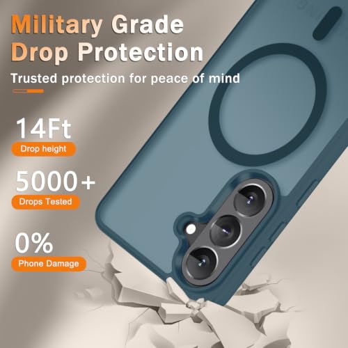 Image of for Samsung Galaxy S26 FE Case, Matte Magnetic Phone Cover, Lavender Gray