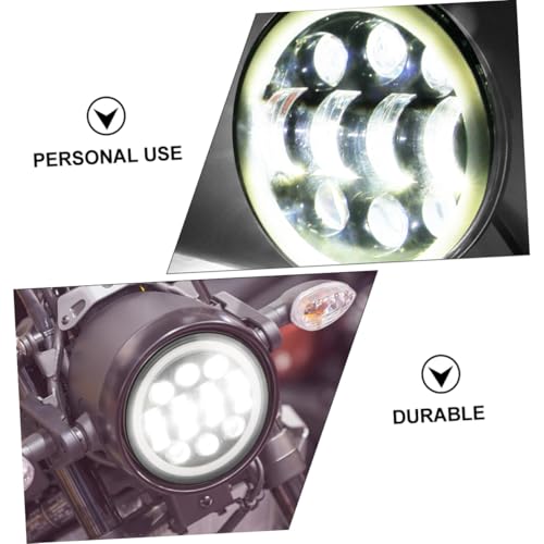 Faros LED proyector para motocicleta lámpara resistente para Harley custom 2