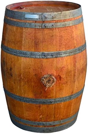 Temesso Barrica Vino decoración 225L – Madera Natural con Tratamiento de Aceite – Barril de Segunda Mano Temesso Barrica Vino decoración 225L – Madera Natural con Tratamiento de Aceite – Barril de Segunda Mano
