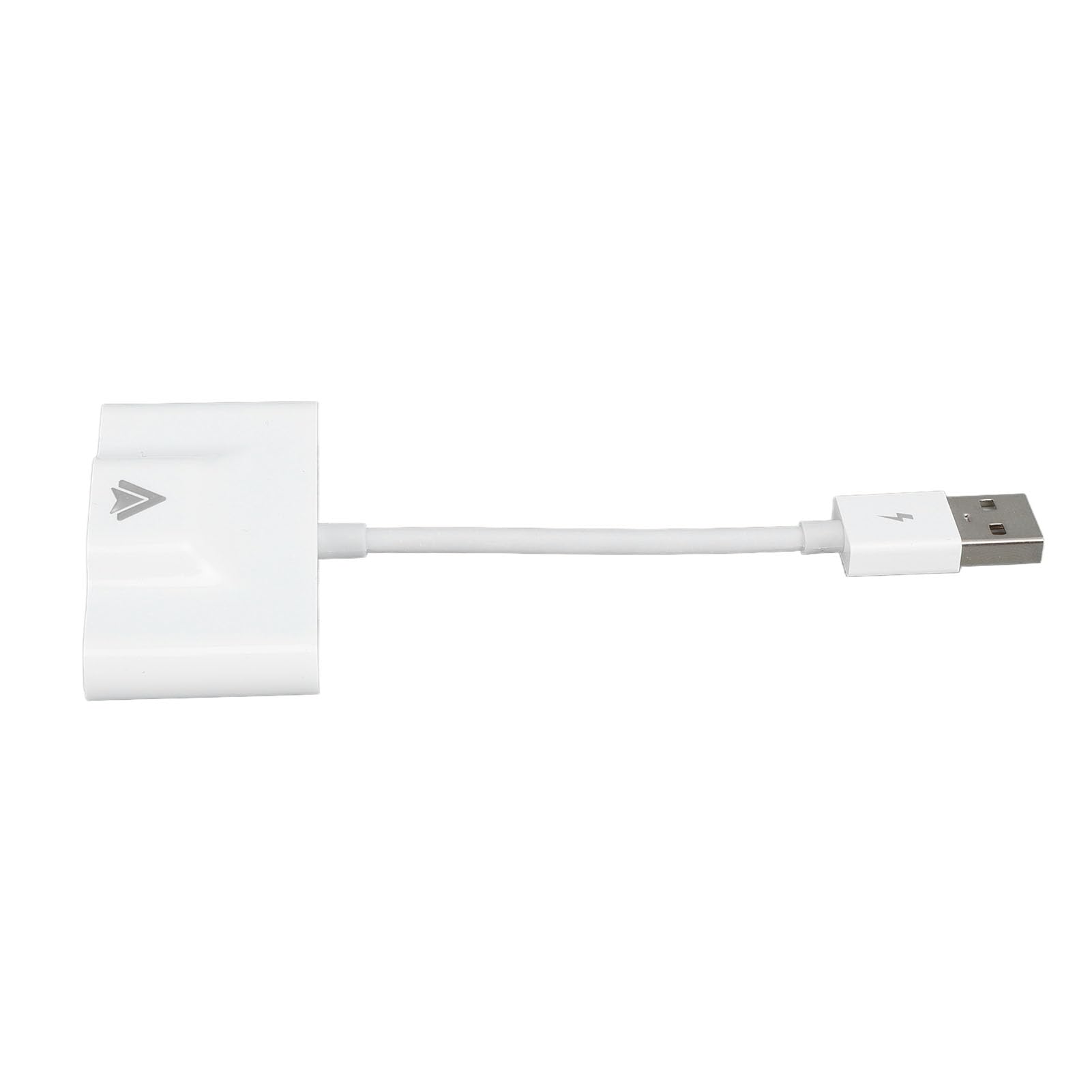 Adattatore per Auto Wireless Connessione Rapida Tipo C Plug and Play per Sistemi Stereo per Auto, Design Leggero, per 11 e Versioni Successive, Materiale ABS (WHITE)