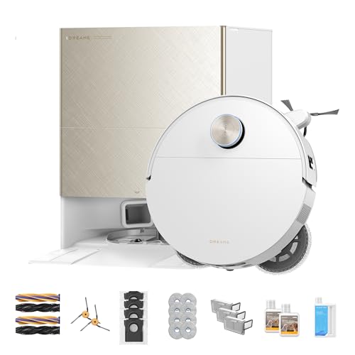 DREAME X60 Max Ultra Complete Robot Vacuum and Mop, Ultra-Thin...