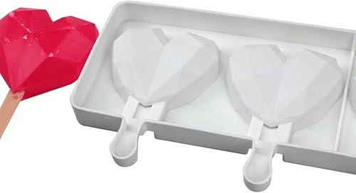 Miniatura 7 de Molde de silicona para helados, molde de silicona suave y liso para bricolaje, hecho en casa, helado, caramelo, pastel, molde antiadherente y fácil