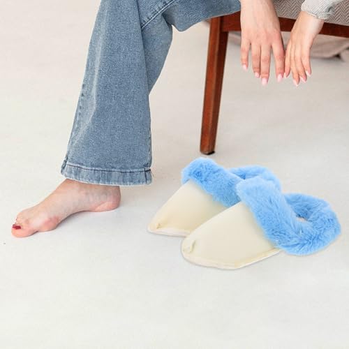 Forro de zapatillas cálido y suave talla 9-10 miniatura 2