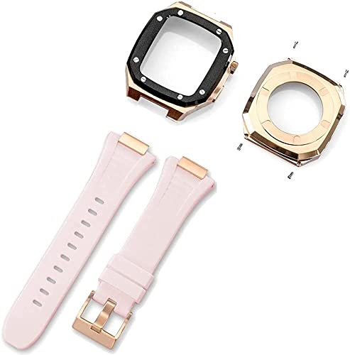 Mod kit pour homme Apple Watch 45 mm - Look métallique et urbain au quotidien