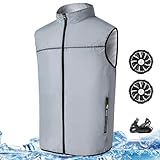 Polyvalent et pratique: parfait pour une gamme d'activités de plein air, ce gilet de refroidissement par glace est une solution pratique pour rester au frais par temps chaud..Que vous travailliez sur un chantier de construction, que vous pêchez au bord du lac ou que vous vous engagiez dans le sport, ce gilet aide à maintenir une température corporelle confortable, à améliorer vos performances et votre sécurité.