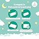 Kinderkissen Mit Baumwollstoff 40x60 Cm - Weißes Kopfkissen Geeignet Für 3 Bis 10 Jahre - Kinder Kuschelkissen - Weiches Kinder Kopfkissen Hypoallergen - Ideal Fürs Bett, Reisen, Schläfchen