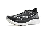 Saucony Tenis Endorphin Azura para hombre, Negro/Blanco, 8.5