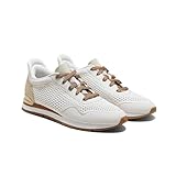 VIVAIA Allday Unisex Slip-On Mesh Sneakers with Breathable Upper for Everyday Fashion Comfort Walking Shoes, White Buff Beige,US8 Women/US6.5 Men