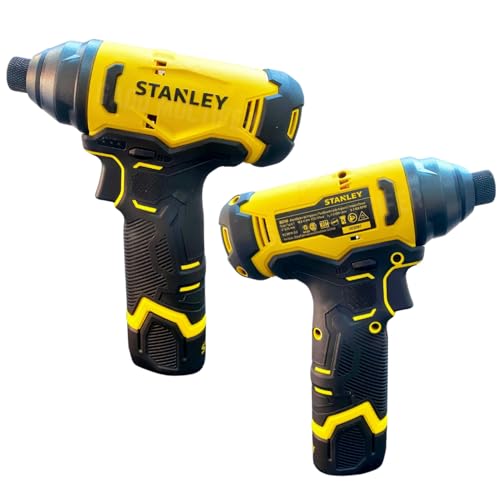 Stanley Kit de Ferramentas Parafusadeira e Furadeira de Impacto 10mm, Parafusadeira de Impacto 6,35m