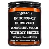 Younift Funny Scented Candle - Brother in Law Gifts, Cool Fathers Day, Birthday Gifts for Brother in Law, Future BIL, Best BIL Presents from Sister in Law, Sister, Groom, Bride - 9 oz Soy Jar Candle