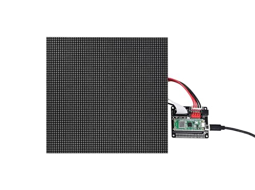 Panneau matriciel LED RVB sans câbles compliqués avec adaptateur