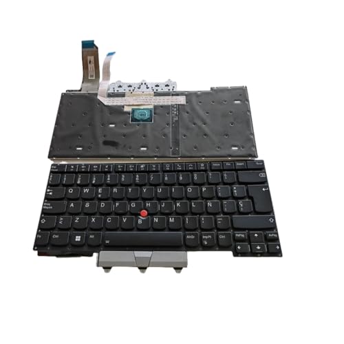 Clavier rétroéclairé pour Thinkpad E14 GEN2 avec double disposition espagnol américain