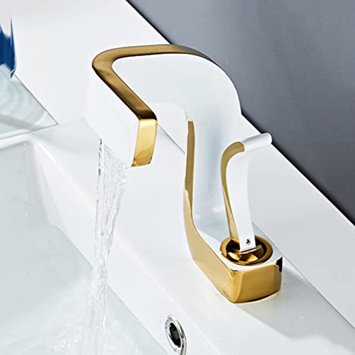 Mitigeur de lavabo chaud froid cascade anti-éclaboussures - 3