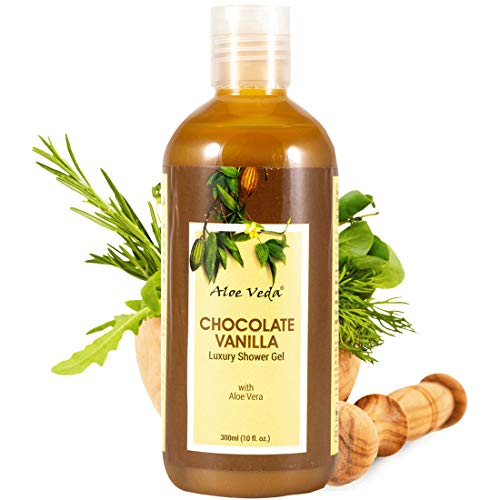 Image of Aloe Veda Chocolate Vanilla Luxury Shower Gel 300 ml