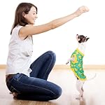 Adorable Yellow Duck Dog Shirt: Lightweight Polyester Cartoon Puppy Vest, Small Medium & Large Dog T-Shirt, Summer Pet Clothes, Cute Dog Apparel, Breathable Dog Tank Top M - Image 4