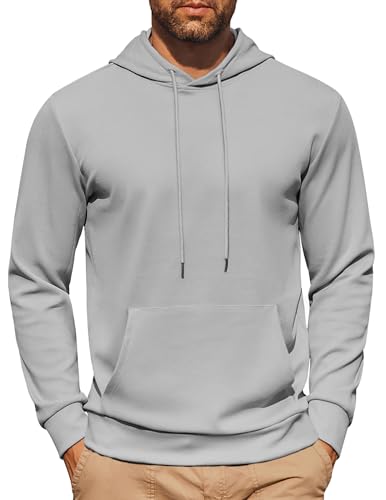 COOFANDY Herren Pullover mit Kapuze Langarm Casual Hoodie Unisex Twill...