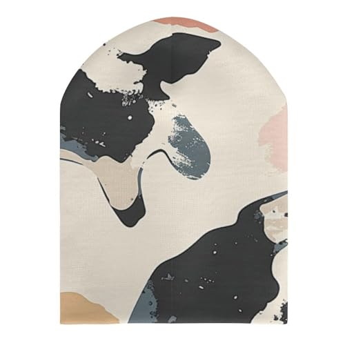 Cute Brown OttersChildren's Warm Knitted Hat, Suitable for All Seasons and Daily Wear3