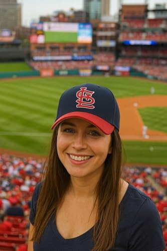 Gorra clásica bordada ajustable St. Louis MLB miniatura 4
