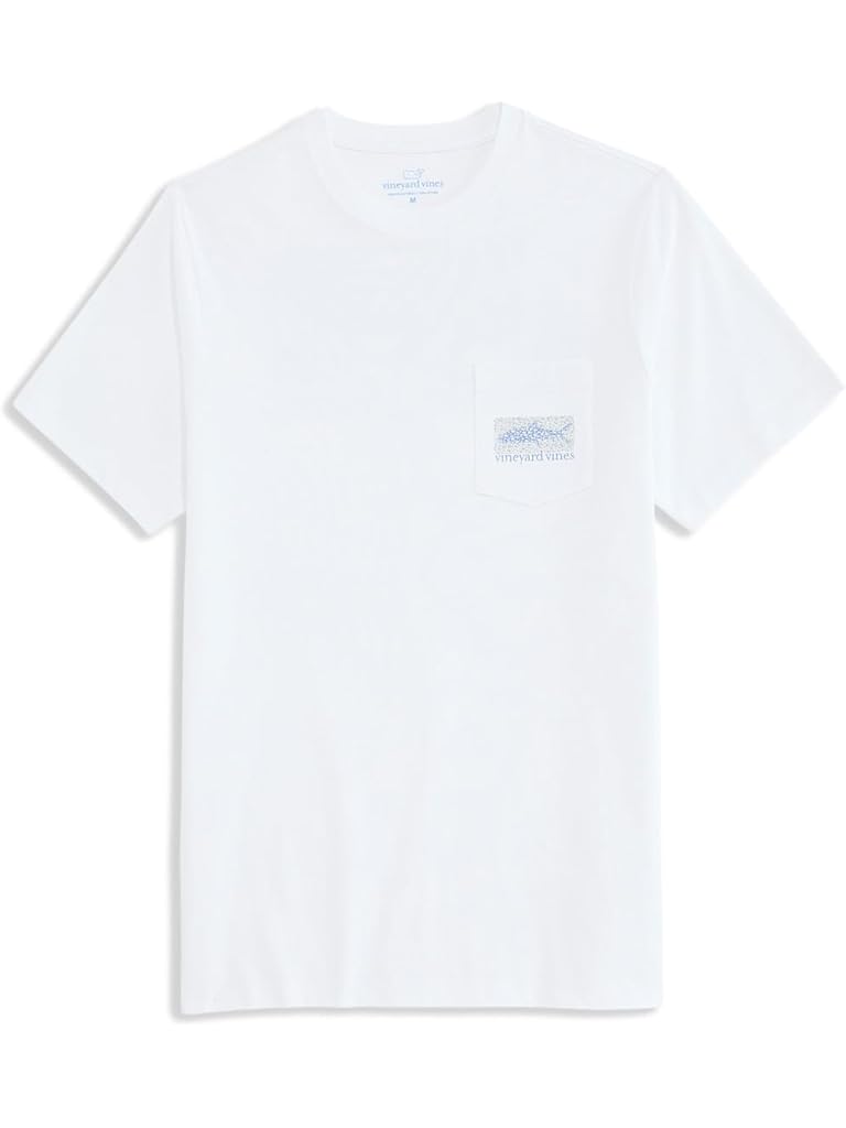 Blue Vineyard Vines Drift-Dye Tarpon Whale Short Sleeve Tee