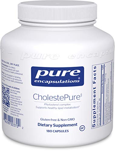 Pure Encapsulations - CholestePure - Dietary Supplement to Help Maintain Healthy Enzyme Function and Lipid Metabolism - 180 Capsules