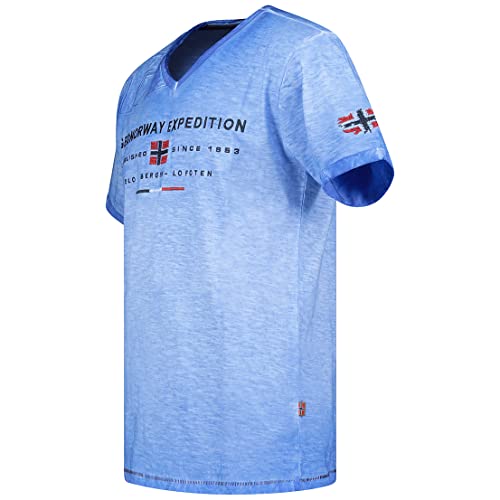 Geographical Norway Jiwash Men - T Shirt in Cotone...