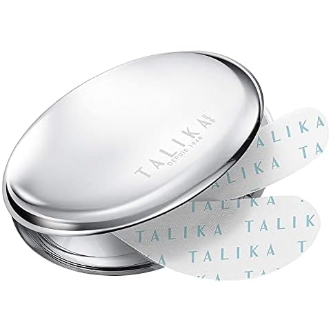 Talika Eye Therapy Patch - Instant Smoothing Eye Patches - Mask For Dark Circles & Tired Eyes - 6 Pairs Reusable & Travel Case Cover