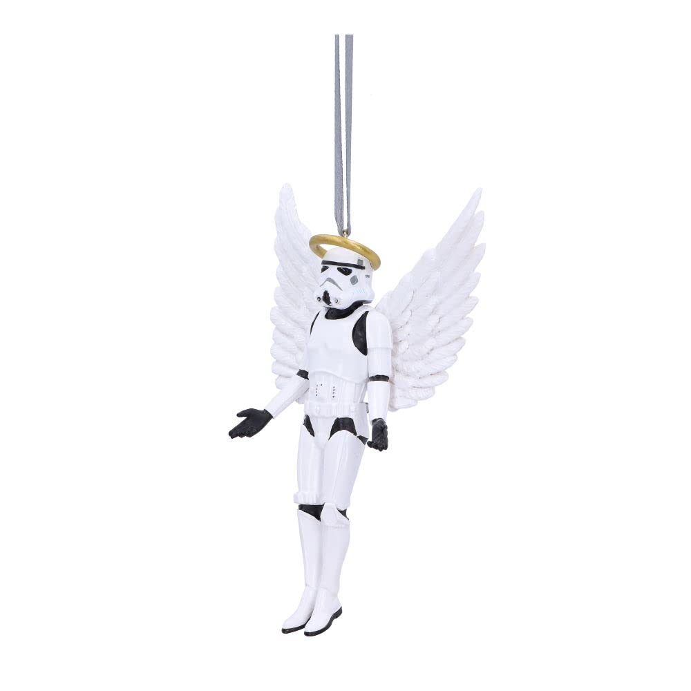 Nemesis Now Stormtrooper Angel Hanging Ornament 13cm, Resin, White - Image 2