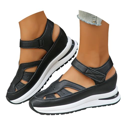 Orthopedic Closed Toe Wedge Sandals