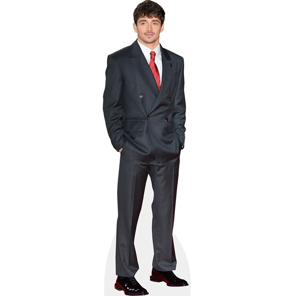 Charles Leclerc (Red Tie) Mini Size Cutout
