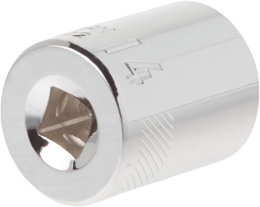 CRAFTSMAN Shallow Socket, Metric, 1/4-Inch Drive, 14mm, 6-Point (CMMT43512)
