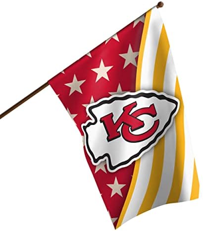 NFL Double Sided Team Logo Vertical Flag (40" x 28")