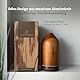 WALDWERK Diffuser (100ml) aus edlem Akazienholz - Aroma Diffuser für EIN angenehmes Raumklima - Diffuser für Ätherische Öle - Duftöl Diffuser - Duftlampe für Aromatherapie - Luftbefeuchter