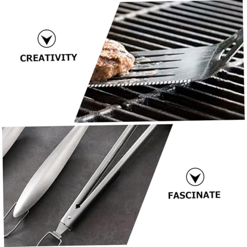 Set de 3 herramientas para parrilla de acero inoxidable VANZACK miniatura 5