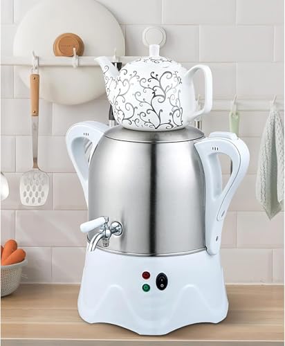 Hervidor eléctrico 2.0L acero cerámica blanco miniatura 6