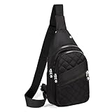 EVANCARY Small Sling Bag for Women Men, Sling Backpack Chest Daypack Crossbody Bag for Travel Sports Running Hiking