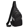 EVANCARY Small Sling Bag for Women Men, Sling Backpack Chest Daypack Crossbody Bag for Travel Outdoor Hiking