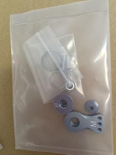 2 Sets Aluminum M(18Mm) 25T Adjustable Servo Saver Servo Arm For Trx-4 Axial Scx10 1/10 Rc Cars Helicopter Model Boat Upgrade Parts(Titanium) #TOP4