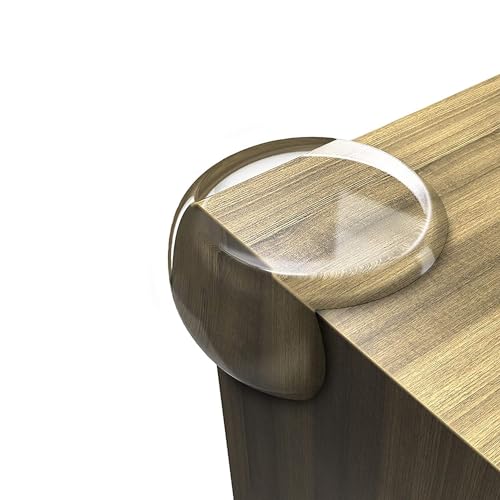 Image of Corner Protectors Guards - Furniture Corner Guard & Edge Safety Bumpers - Baby Proof Bumper & Cushion to Cover Sharp Furniture & Table Edges - Clear and Transparent - (12 Pack)