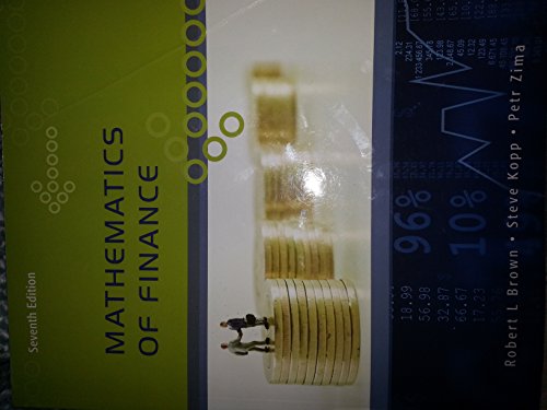 Mathematics of Finance, Seventh Edition