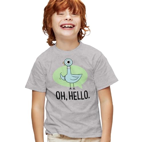 The Pigeon Oh Hello Kids T Shirt for Youth Toddler Boys and Girls
