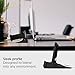Spigen S350 Designed for Apple Watch Charger Stand Compatible with Ultra 2/1 49mm, Series 10 46/42mm, 9/8/7 45/41mm, SE2/SE/6/5/4 44/40mm, 3/2/1 42/38mm Durable TPU with Non-Slip Stable Base - Black