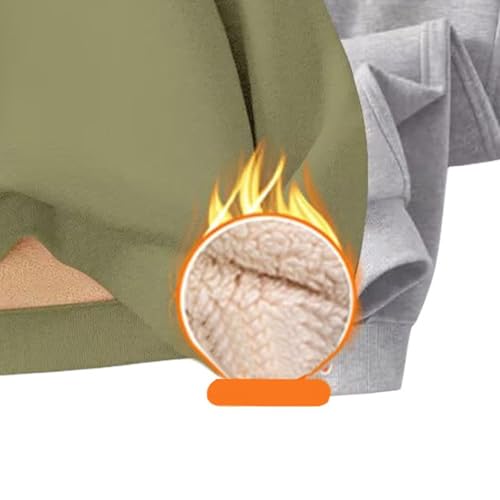 Teen Boys Girls 2 Piece Fleece Hoodie Jogger Sets Full Zip Cute Preppy Pullover Sweatpants Tracksuit with Pockets4