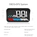 Heads up Display for Cars Car HUD M7, Digital Speedometer for Car OBD/GPS Smart Gauge, Driving Speed, Engine RPM, Voltage, Water Temperature, Etc.., Speedometer for Car Works Great for All Cars