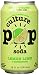 Culture Pop Lemon Lime & Cardamom Probiotic Soda, Plant Based, 12 Fluid Ounces (Pack Of 12)