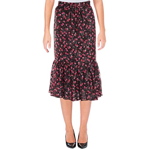 Ralph Lauren Women's Floral-Print A-Line Skirt (L, Multi)
